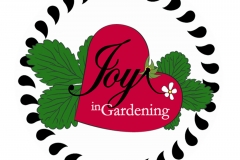 Joy in Gardening logo white